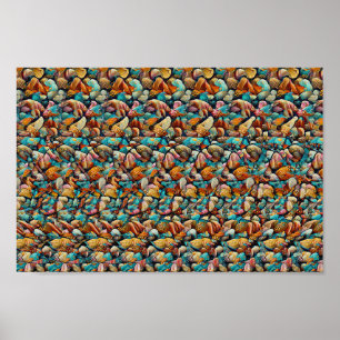 Fungerande fångst - Gömt 3D-utskrift Poster