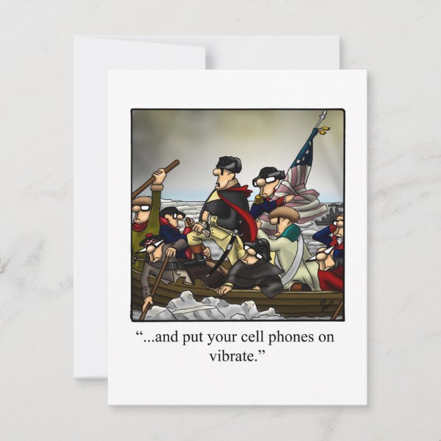 Fungerande fjärde juli-partiets inbjudan (Framsida)