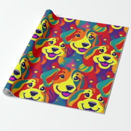 Fungerande hundar färglöst hundar pet vibes Svälla Presentpapper