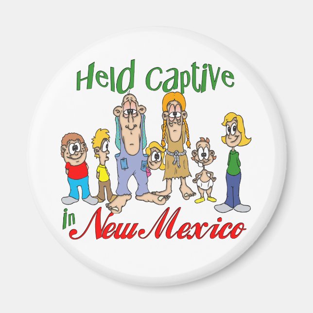Fungerande i New mexico Magnet (Framsidan)