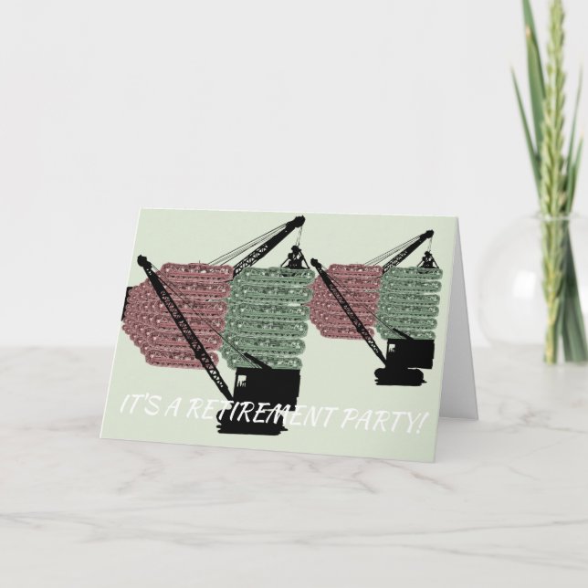 Fungerande inbjudan för ingenjörpensionparty (Framsida)