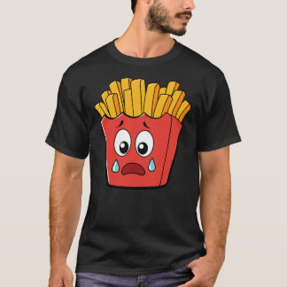 Fungerande Ledsen Fast Food T Shirt