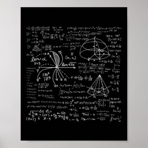 Fungerande matematik Quadratic Formel Math Problem Poster