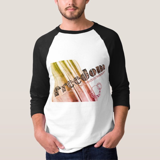 Fungerande metalliska multifärgader, skrivna med c t shirt (Framsida)