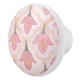 Fungerande mönster av blommigt Söt rosa Knopp