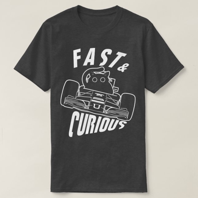 Fungerande Nyfiken drivladdning T Shirt (Design framsida)