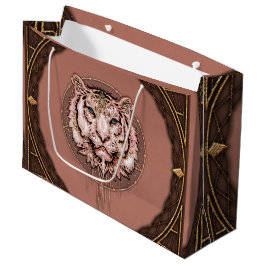 Fungerande och konstnärlig bild av en tiger