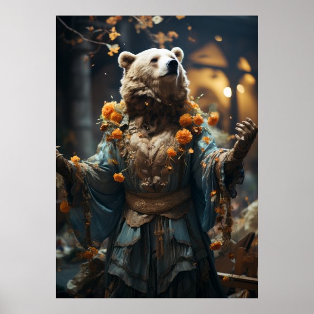 Fungerande omvandling: Harmonious Bear Transf Poster (Framsidan)