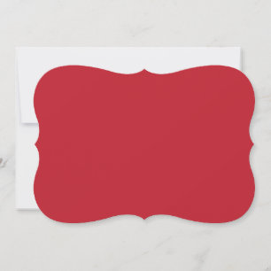 Fungerande röd bakgrund, vit Gräns-design Anteckningskort