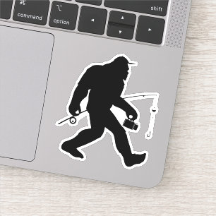 Fungerande Sasquatch Sticker Decal Klistermärken