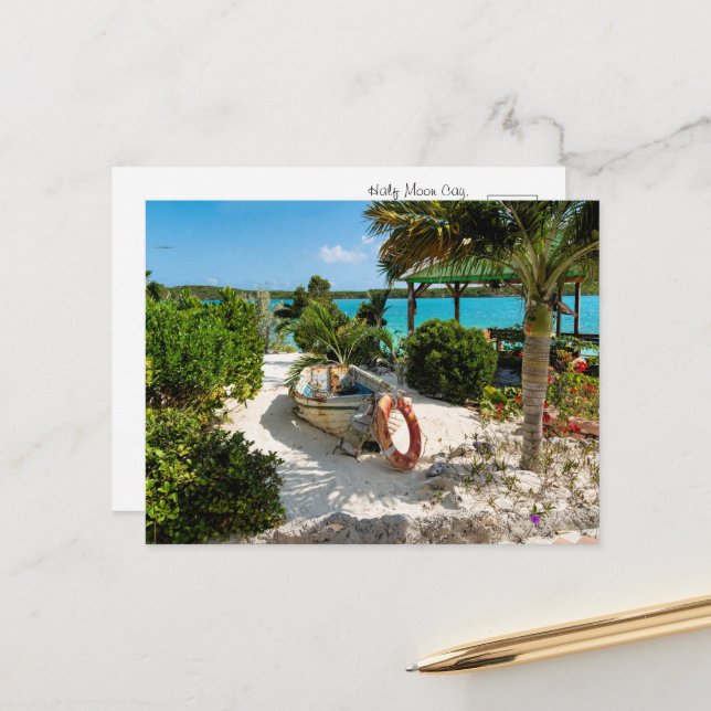 Fungerande skeppsbrott Beauty Vykort (Fram/Back In Situ)