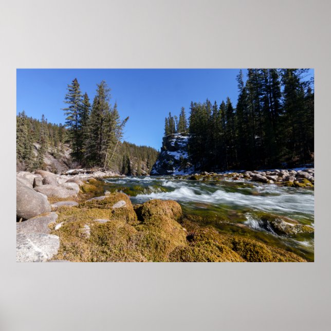 Fungerande skönhet i floden Athabasca Poster (Framsidan)
