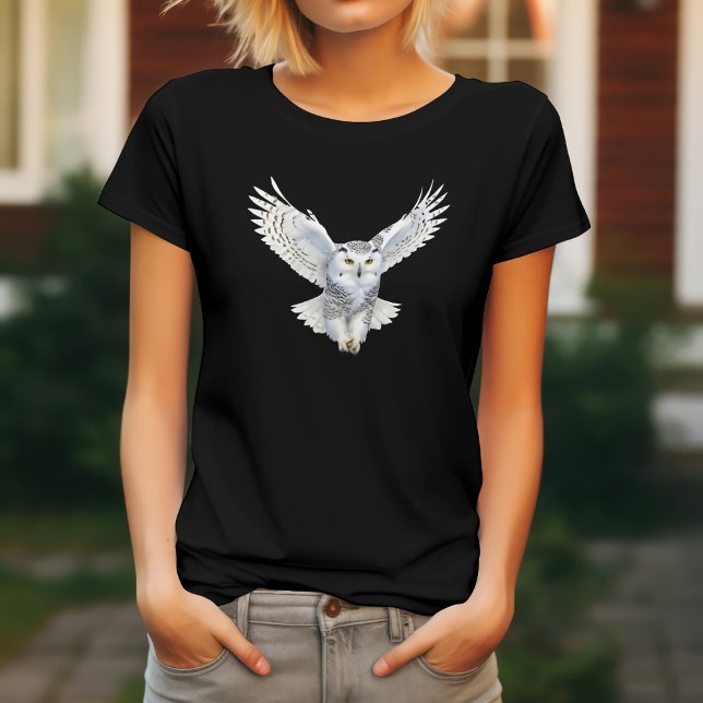 Fungerande Snowy Uggla T Shirt (Skapare uppladdad)