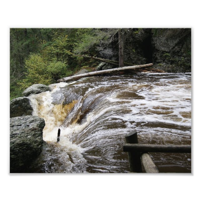 Fungerande Vatten 10x8-fotoutskrift Fototryck (Framsidan)