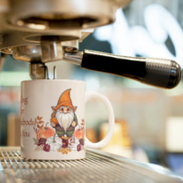 Fungerar i Gnomebody men du Mysiga hösten Gnome Mugg