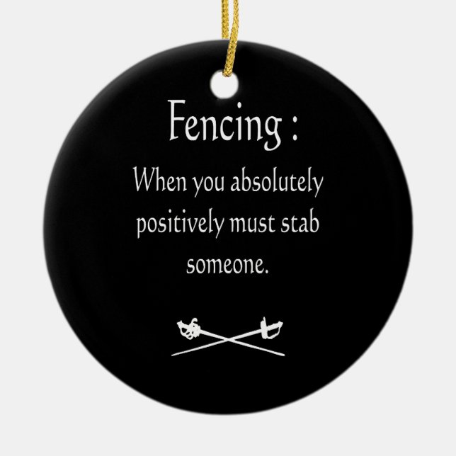 Fungerar när du är helt positiv julgransprydnad keramik (Framsidan)