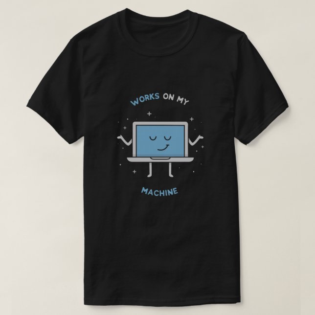 Fungerar på min Maskin - Programming Tri-blend T Shirt (Design framsida)