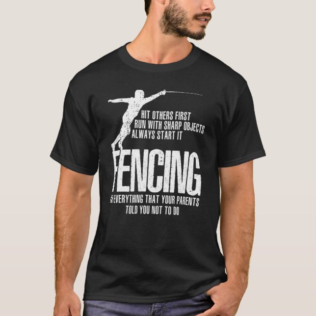 Fungerar Sordsmanship Swordplay Tee (Framsida)