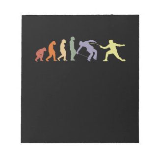 Fungerar Spelspelarens fencer sport Evolution Vint Anteckningsblock