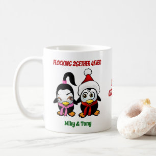 Fungerar tillsammans över kaffe Mugg