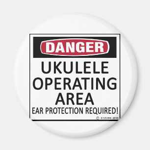 FungeringsområdesUkulele Magnet