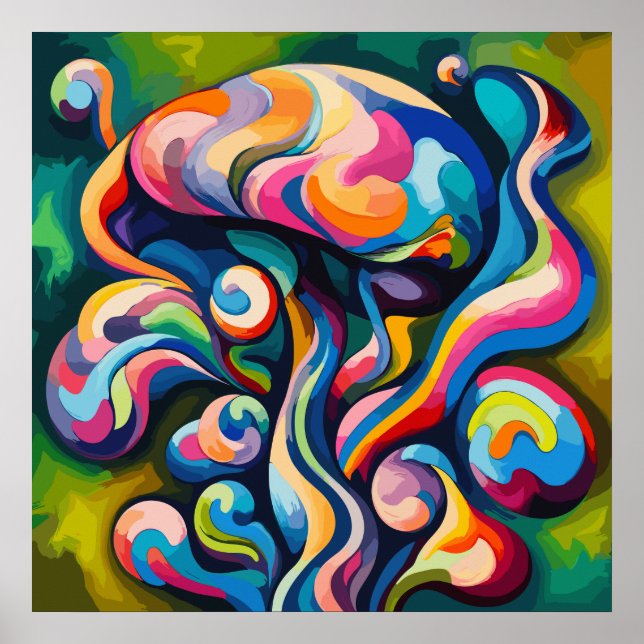 Fungi Dreamscape Poster (Framsidan)