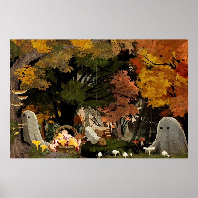 Fungi Foragers Poster (Framsidan)