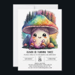 Fungi Friends Mushroom Birthday Inbjudningar<br><div class="desc">Fira vid sidan av den vänliga svampen med vår jakt på vilda svampar. Den här designen har goda champinjontecken och skogskamrater och lovar en firande fylld med kamaraderi och glädje. Det gladlydiga färg och de lovvärda personligheterna skapar en trevlig atmosfär, som anger perfektens tonläge för en födelsedagsfest där varje ögonblick...</div>