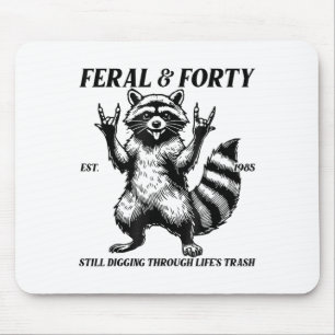 Fungny 40:e födelsedag Est 1985 Feral & Fyrtio Musmatta