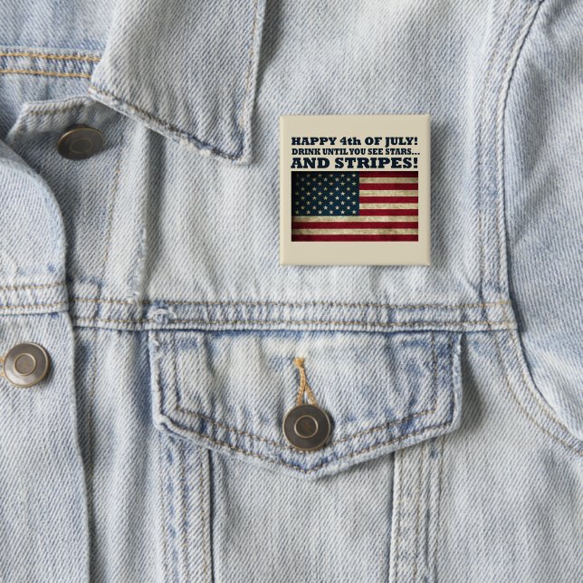 Fungny 4:e July Knapp (In Situ)