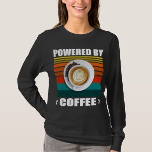 Fungny Foodie Älskare med riktiga färska kaffe M T Shirt