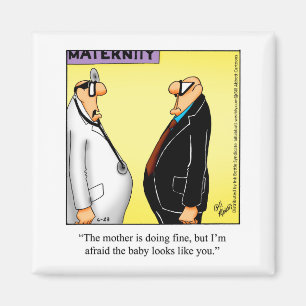 Fungny förälder Humor Magnets Magnet
