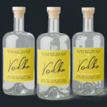 Fungny och Chic Bachelorette Party Spritflaskor Etikett<br><div class="desc">Den här fina och Chic Bachelorette Party Liquor Flaska-etiketten är ett underbart tillägg för en flickkväll,  till heder för den blivande bristen. Ni kommer säkert att få lite skratt,  och de kommer för en underbar partiförmån. Om du vill kan du ändra vätsketyp och färg.</div>