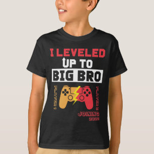 Fungny, upp till stor bro 2022 Gamer Brother T Shirt