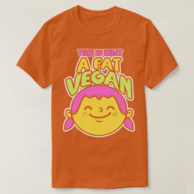 Fungny Vegan Design Vegetarian 2 T Shirt (Design framsida)
