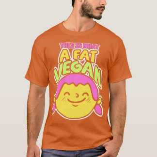 Fungny Vegan Design Vegetarian 2 T Shirt