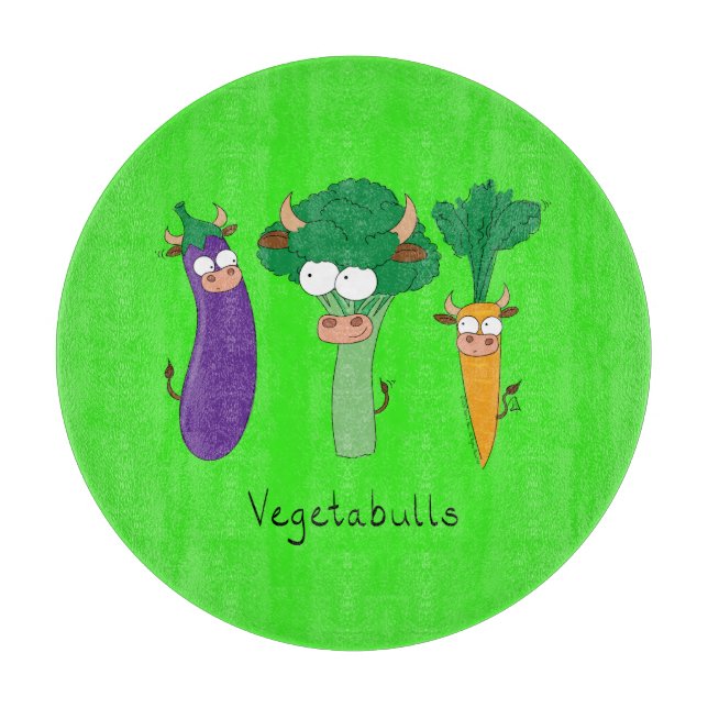Fungny Vegetables Cute Tecknad Kids (Framsidan)