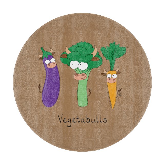 Fungny Vegetables Cute Tecknad Kids (Framsidan)