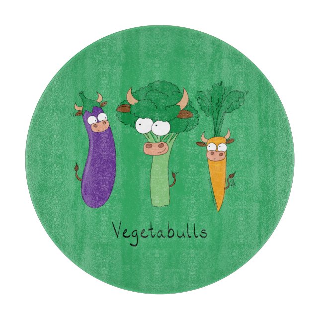 Fungny Vegetables Cute Tecknad Kids (Framsidan)
