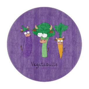 Fungny Vegetables Cute Tecknad Kids