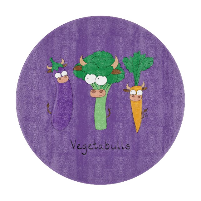 Fungny Vegetables Cute Tecknad Kids (Framsidan)