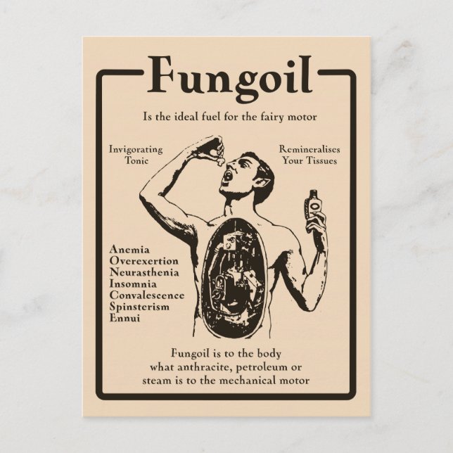 Fungoil Annons - vykort (Framsida)