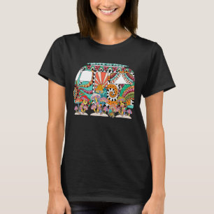Fungus Magic Psilocybin MushRumsVintage Hippie T Shirt