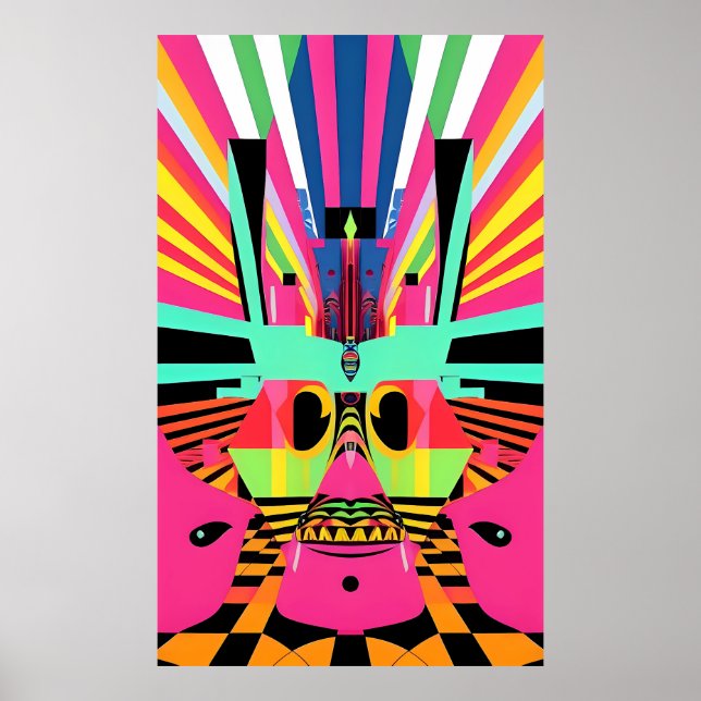 Funhouse - Ken Gage Art Poster (Framsidan)