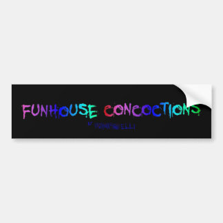 FunHouse-konkoktionstecknare Bildekal
