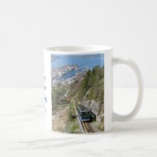 Funicular i den Bergen muggen Kaffemugg