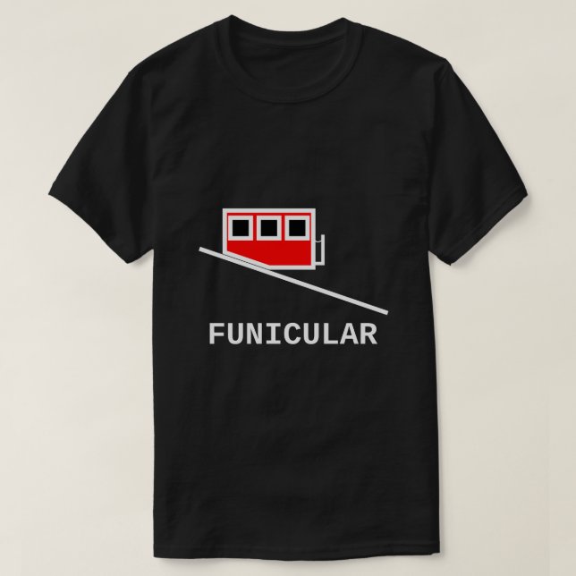 FUNICULAR TEE (Design framsida)