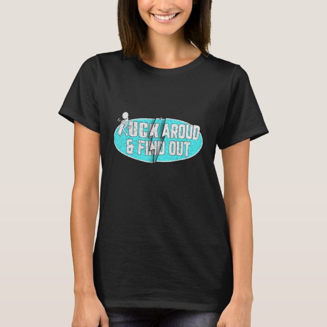 Funk Around And Find Out  Men T Shirt (Framsida)