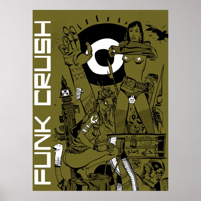 Funk Crush Print/Poster Poster (Framsidan)
