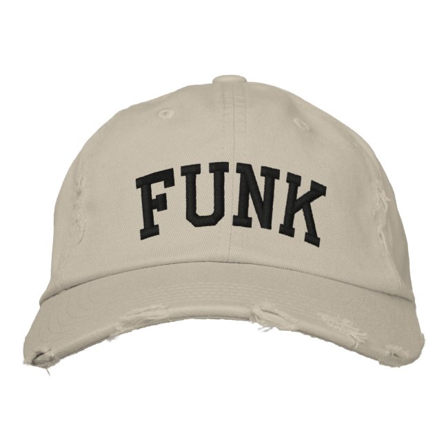 Funk Embroized Hat Broderad Keps (Framsida)